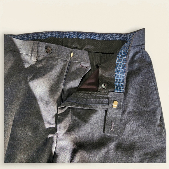 Lauren Ralph Lauren Wool Blend Slacks - Size‎ 34x32 - Gray - Picture 3 of 7